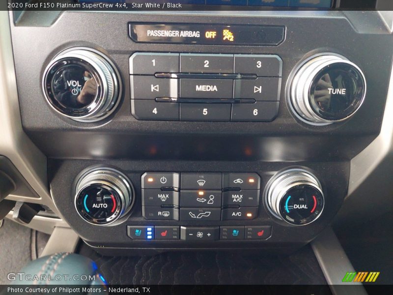 Star White / Black 2020 Ford F150 Platinum SuperCrew 4x4