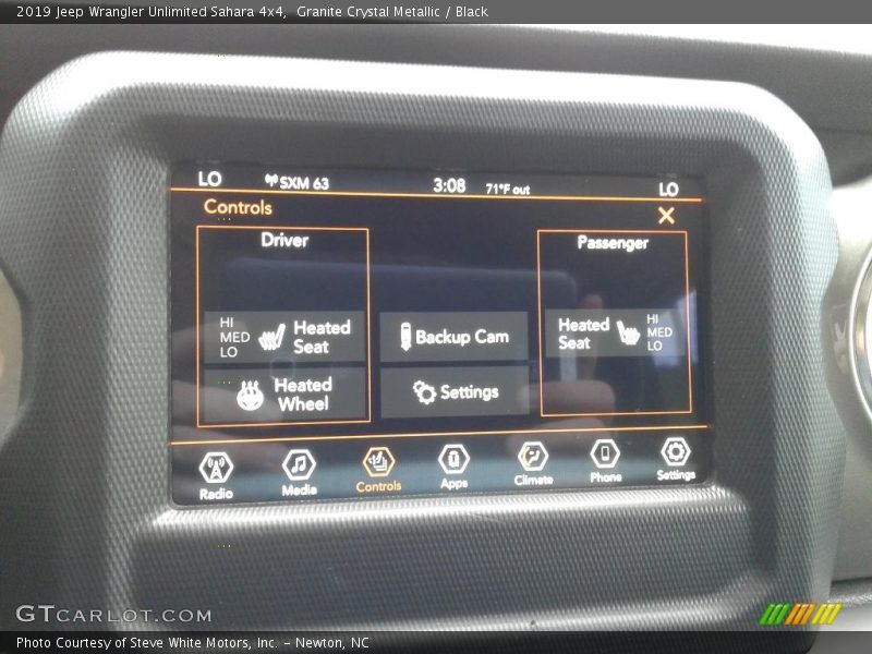 Granite Crystal Metallic / Black 2019 Jeep Wrangler Unlimited Sahara 4x4