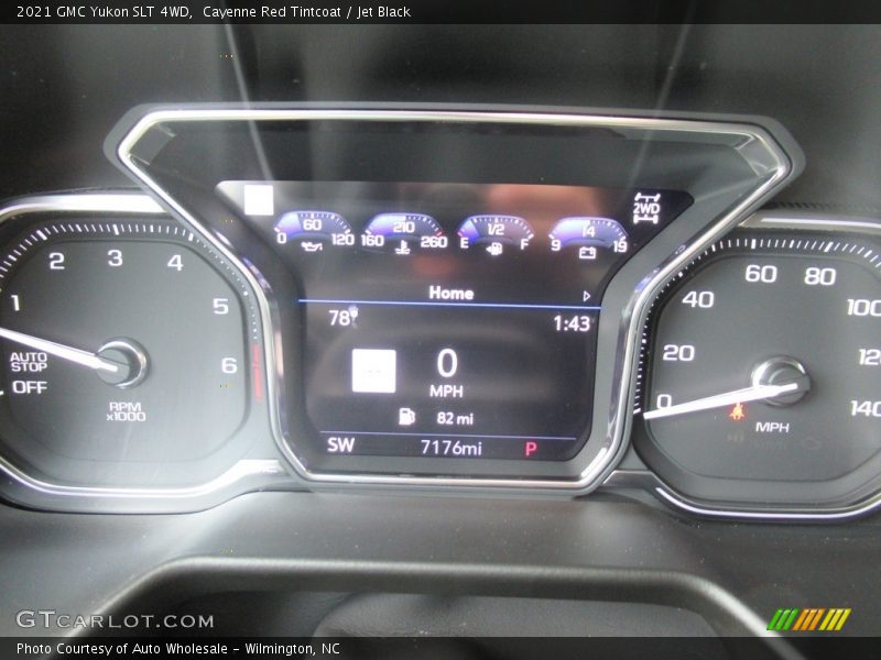 Cayenne Red Tintcoat / Jet Black 2021 GMC Yukon SLT 4WD