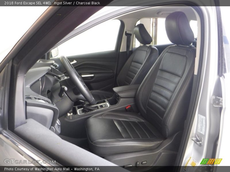 Ingot Silver / Charcoal Black 2018 Ford Escape SEL 4WD