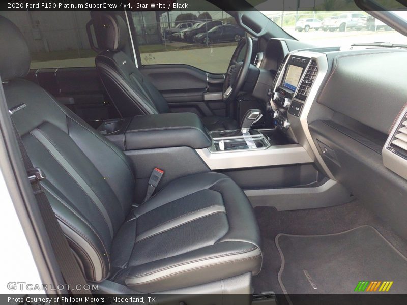 Star White / Black 2020 Ford F150 Platinum SuperCrew 4x4