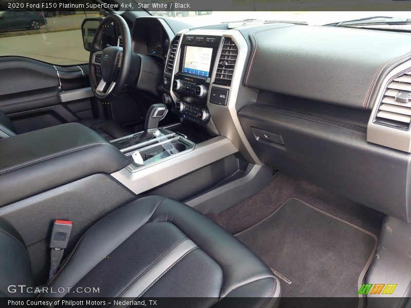Star White / Black 2020 Ford F150 Platinum SuperCrew 4x4