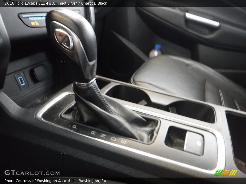 Ingot Silver / Charcoal Black 2018 Ford Escape SEL 4WD