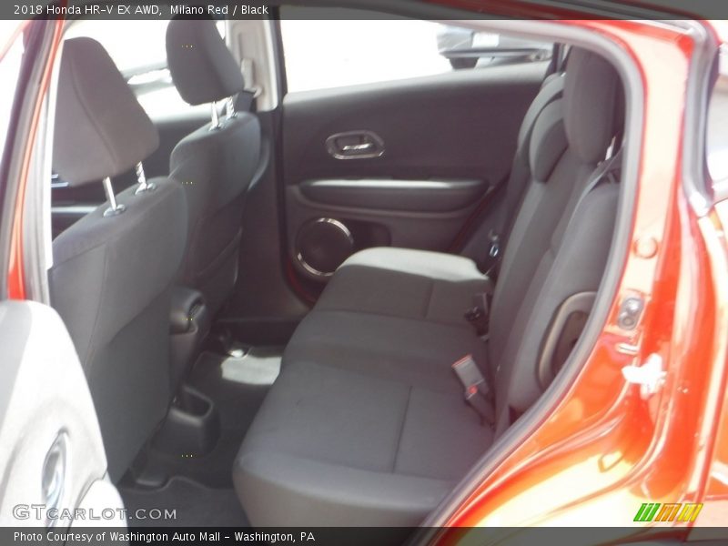 Milano Red / Black 2018 Honda HR-V EX AWD