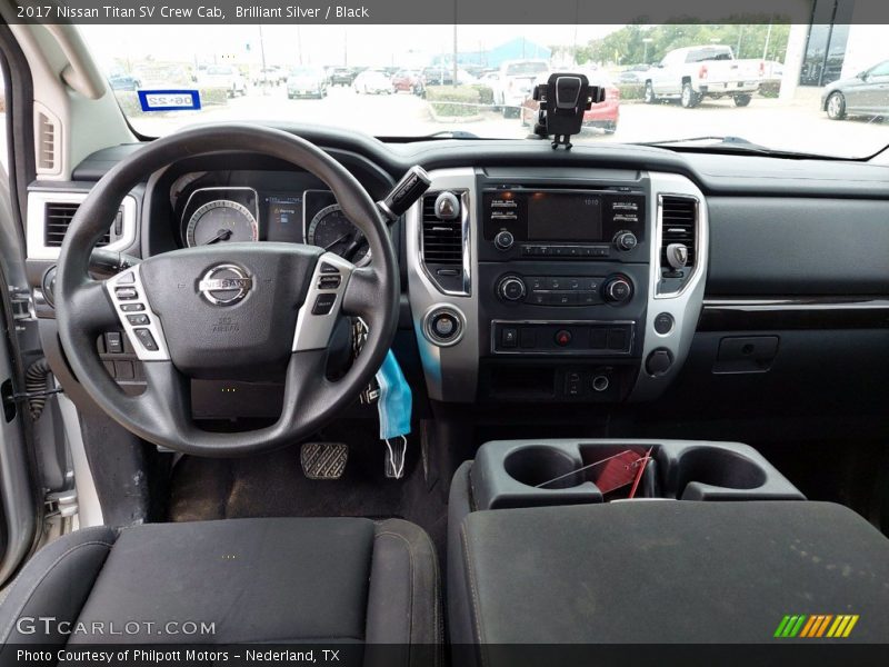 Dashboard of 2017 Titan SV Crew Cab