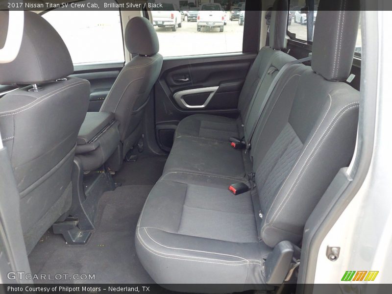 Rear Seat of 2017 Titan SV Crew Cab