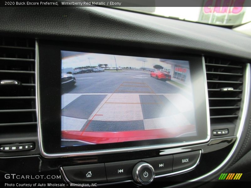 Winterberry Red Metallic / Ebony 2020 Buick Encore Preferred