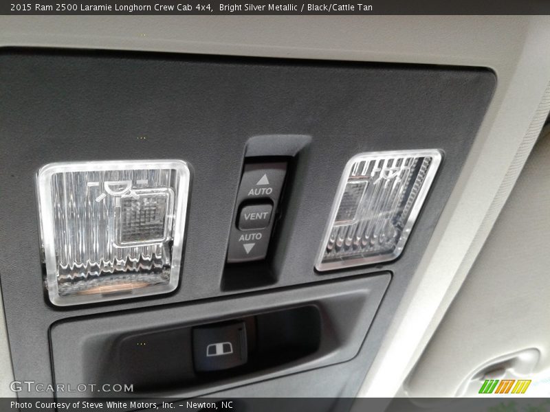 Bright Silver Metallic / Black/Cattle Tan 2015 Ram 2500 Laramie Longhorn Crew Cab 4x4