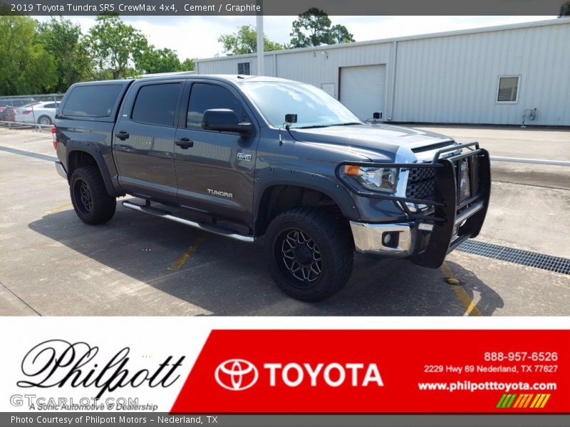 Cement / Graphite 2019 Toyota Tundra SR5 CrewMax 4x4
