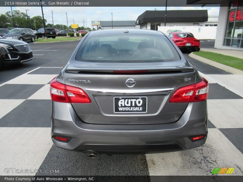 Gun Metallic / Charcoal 2019 Nissan Sentra SR