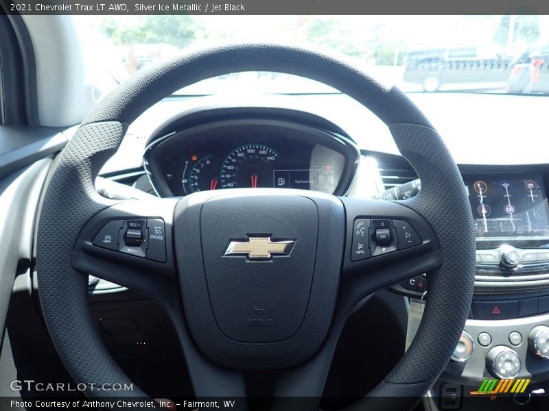 Silver Ice Metallic / Jet Black 2021 Chevrolet Trax LT AWD