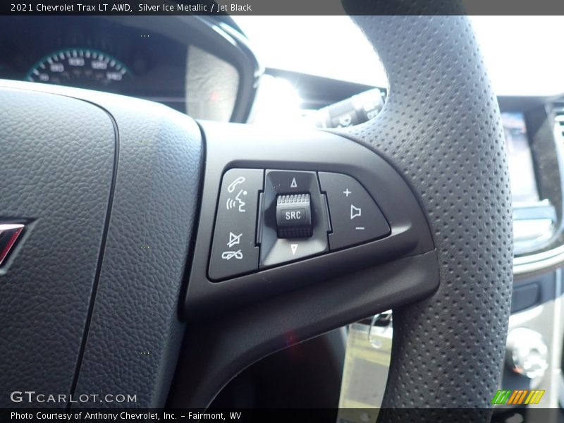 Silver Ice Metallic / Jet Black 2021 Chevrolet Trax LT AWD
