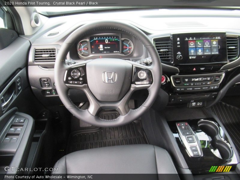 Crystal Black Pearl / Black 2020 Honda Pilot Touring