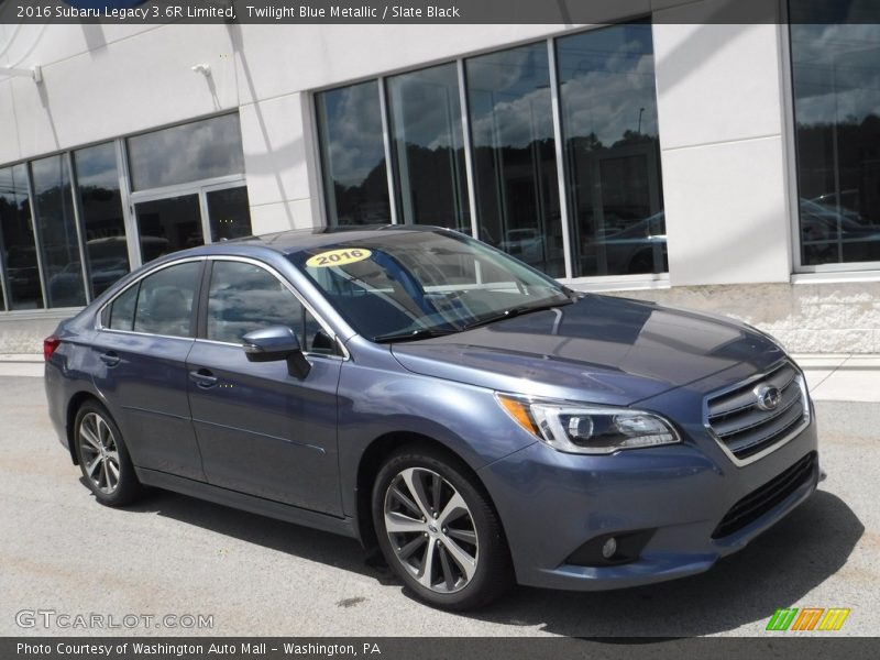 Twilight Blue Metallic / Slate Black 2016 Subaru Legacy 3.6R Limited