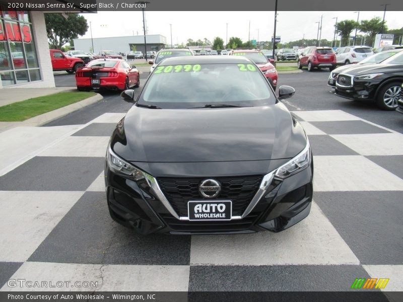 Super Black / Charcoal 2020 Nissan Sentra SV