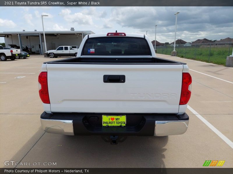 Super White / Black 2021 Toyota Tundra SR5 CrewMax