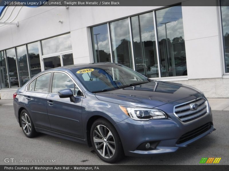Twilight Blue Metallic / Slate Black 2016 Subaru Legacy 3.6R Limited