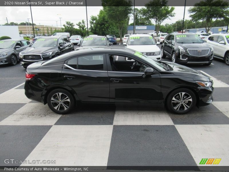 Super Black / Charcoal 2020 Nissan Sentra SV