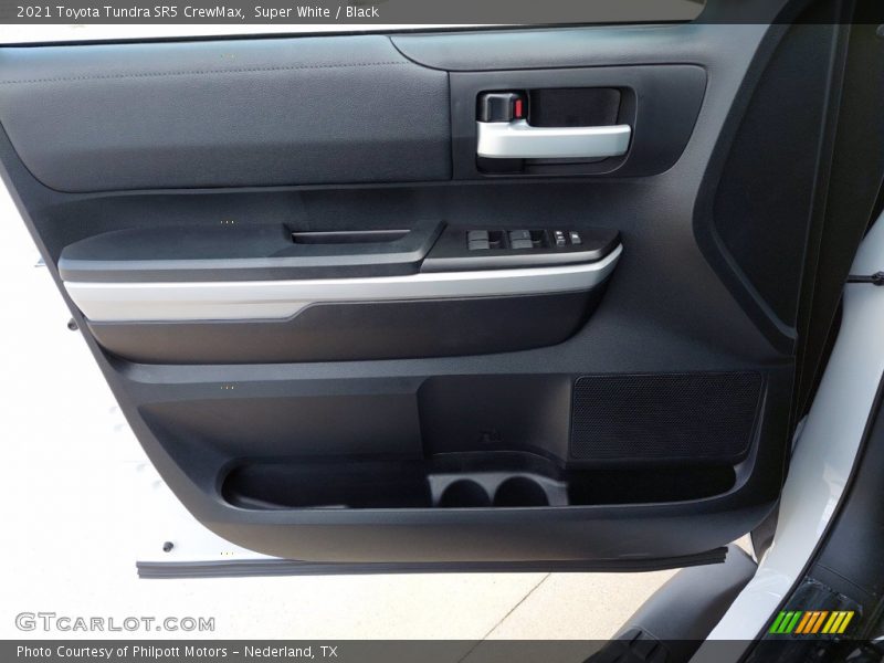 Super White / Black 2021 Toyota Tundra SR5 CrewMax