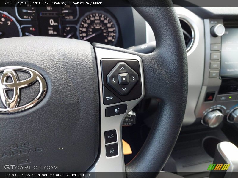 Super White / Black 2021 Toyota Tundra SR5 CrewMax
