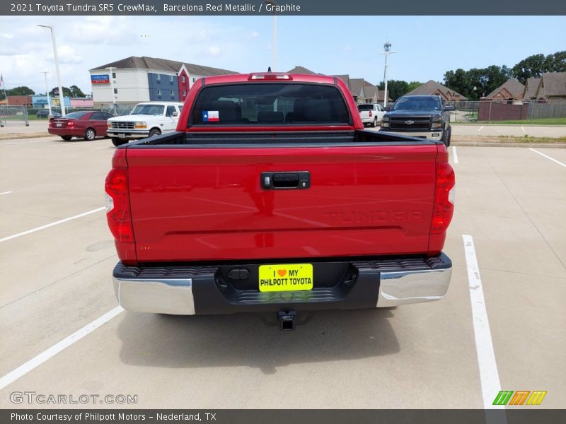 Barcelona Red Metallic / Graphite 2021 Toyota Tundra SR5 CrewMax