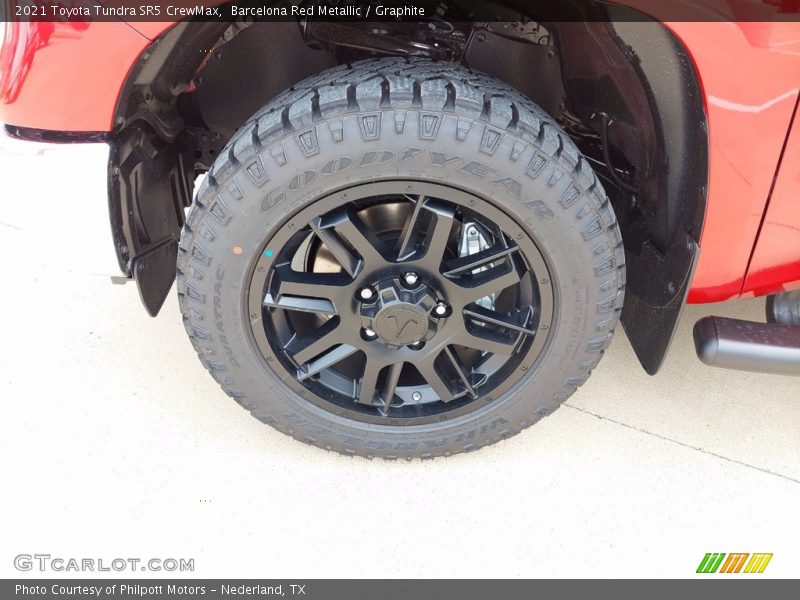 Barcelona Red Metallic / Graphite 2021 Toyota Tundra SR5 CrewMax