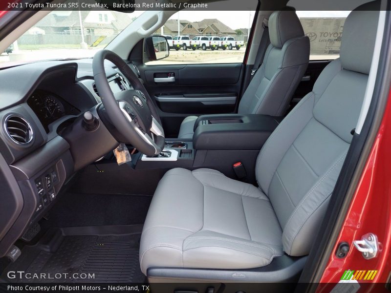 Barcelona Red Metallic / Graphite 2021 Toyota Tundra SR5 CrewMax