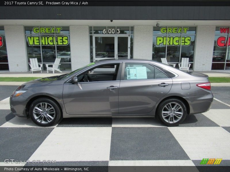 Predawn Gray Mica / Ash 2017 Toyota Camry SE