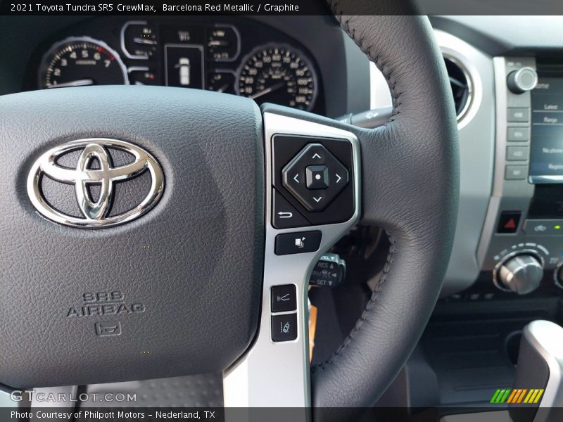 Barcelona Red Metallic / Graphite 2021 Toyota Tundra SR5 CrewMax