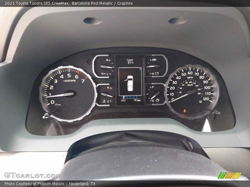 Barcelona Red Metallic / Graphite 2021 Toyota Tundra SR5 CrewMax