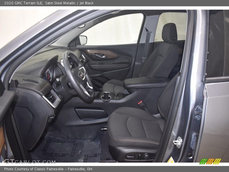 Satin Steel Metallic / Jet Black 2020 GMC Terrain SLE
