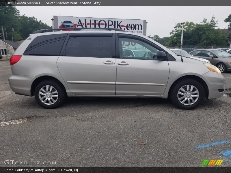 Silver Shadow Pearl / Stone Gray 2006 Toyota Sienna LE