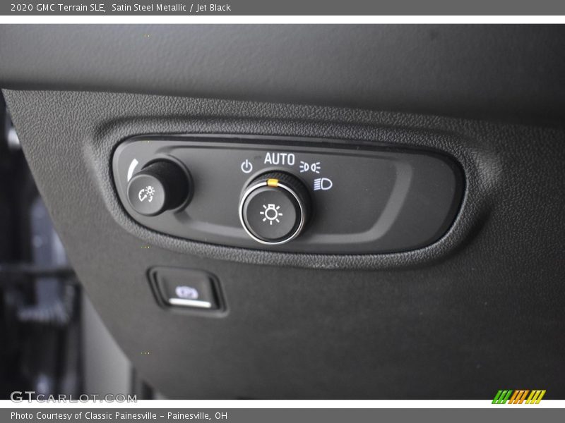Satin Steel Metallic / Jet Black 2020 GMC Terrain SLE