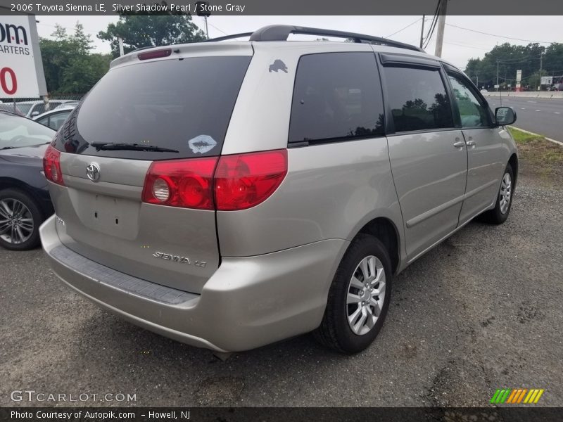 Silver Shadow Pearl / Stone Gray 2006 Toyota Sienna LE