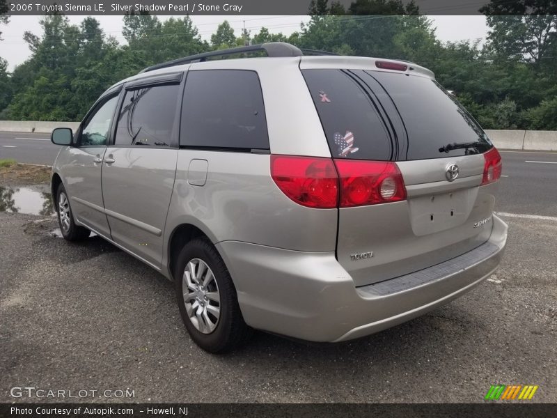 Silver Shadow Pearl / Stone Gray 2006 Toyota Sienna LE