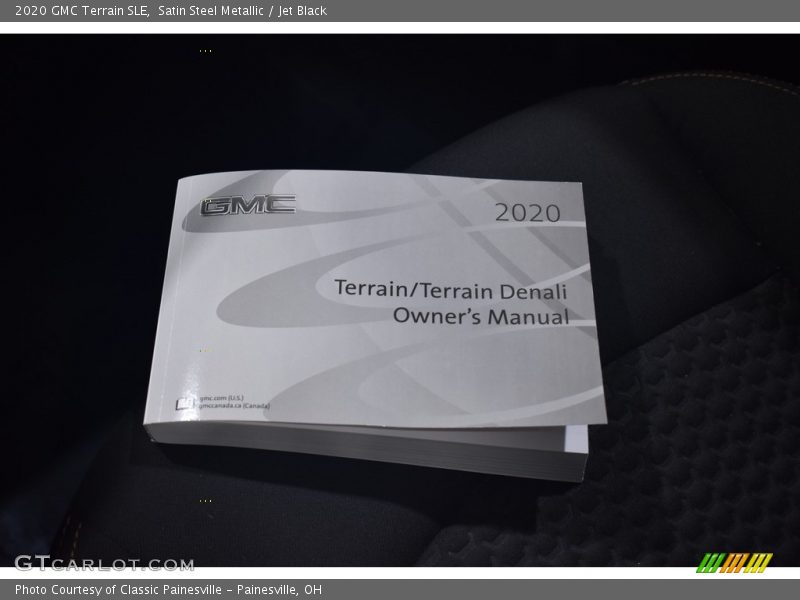 Satin Steel Metallic / Jet Black 2020 GMC Terrain SLE