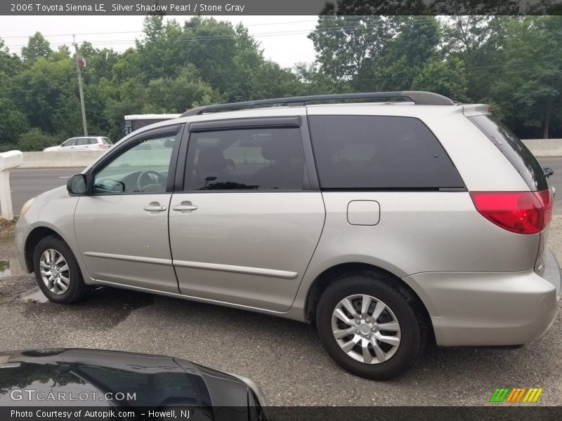 Silver Shadow Pearl / Stone Gray 2006 Toyota Sienna LE