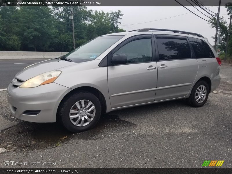 Silver Shadow Pearl / Stone Gray 2006 Toyota Sienna LE