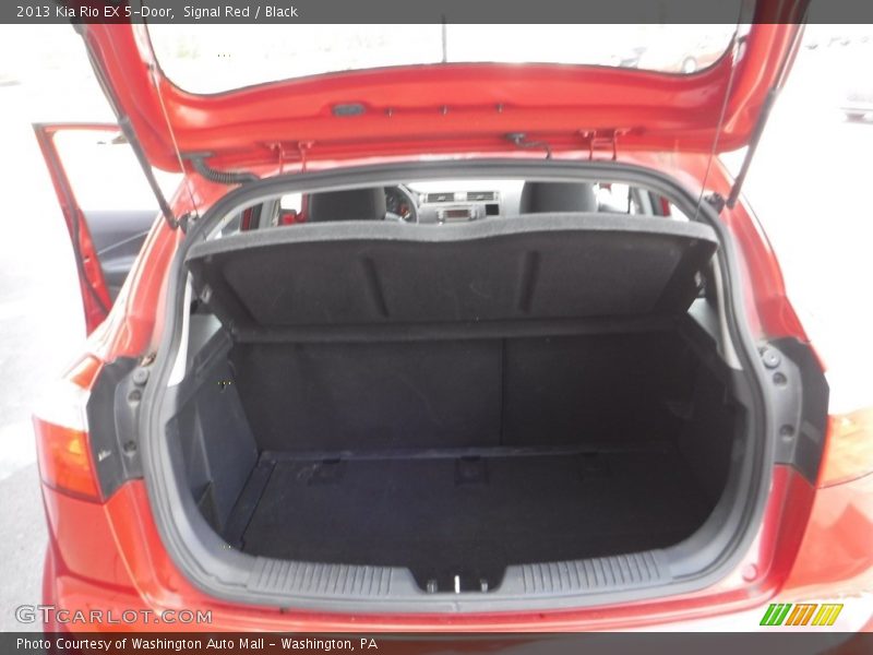 Signal Red / Black 2013 Kia Rio EX 5-Door