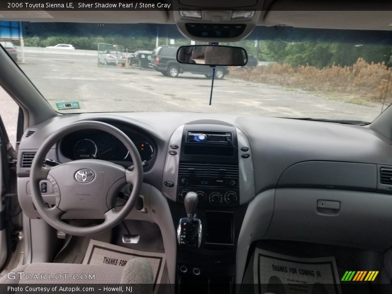 Silver Shadow Pearl / Stone Gray 2006 Toyota Sienna LE