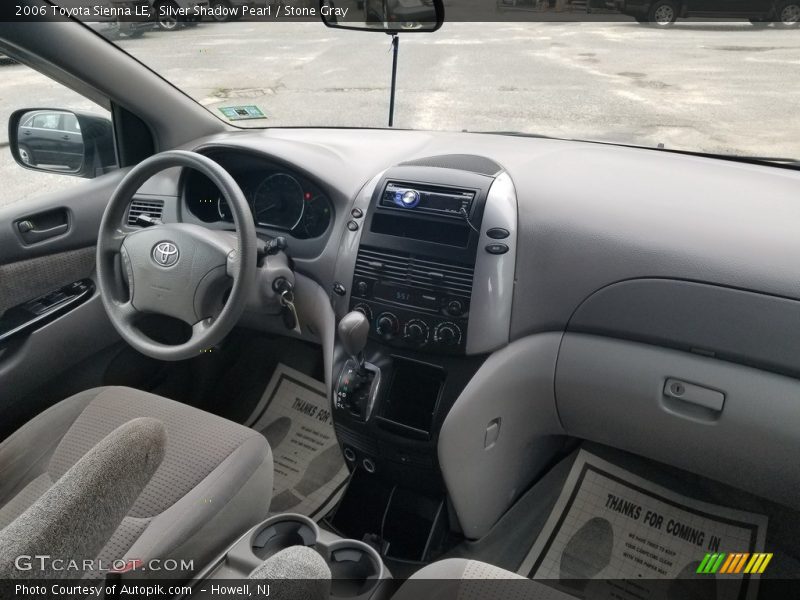 Silver Shadow Pearl / Stone Gray 2006 Toyota Sienna LE