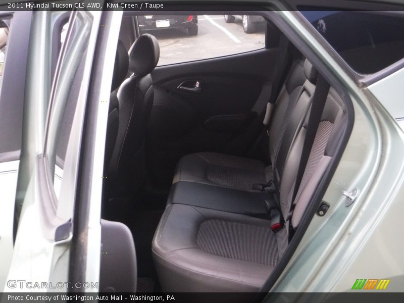 Kiwi Green / Taupe 2011 Hyundai Tucson GLS AWD
