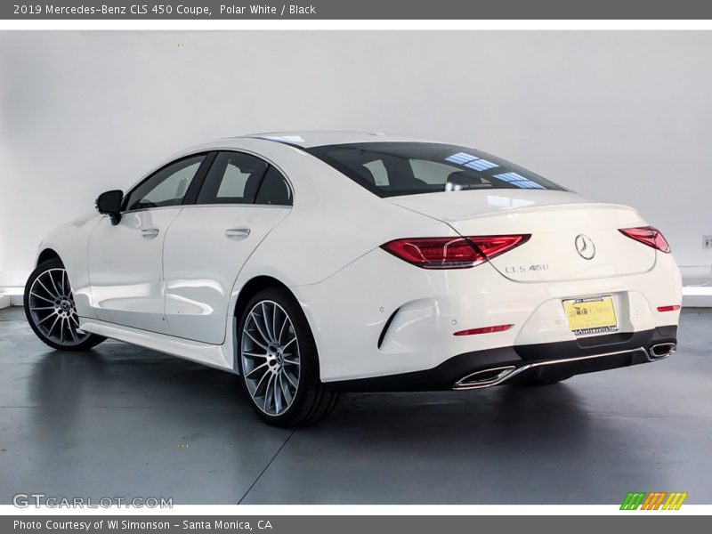 Polar White / Black 2019 Mercedes-Benz CLS 450 Coupe