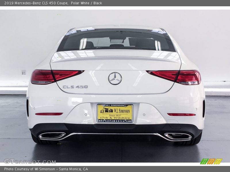 Polar White / Black 2019 Mercedes-Benz CLS 450 Coupe