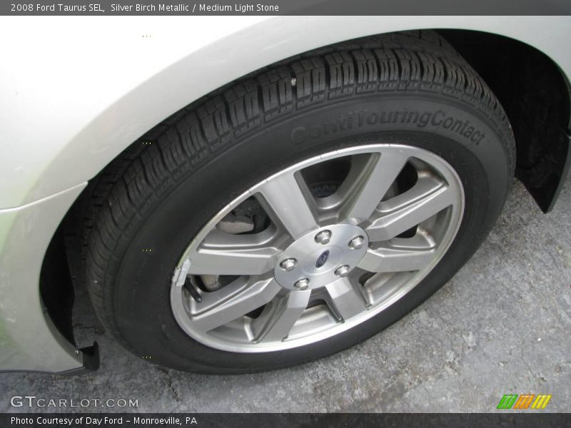 Silver Birch Metallic / Medium Light Stone 2008 Ford Taurus SEL