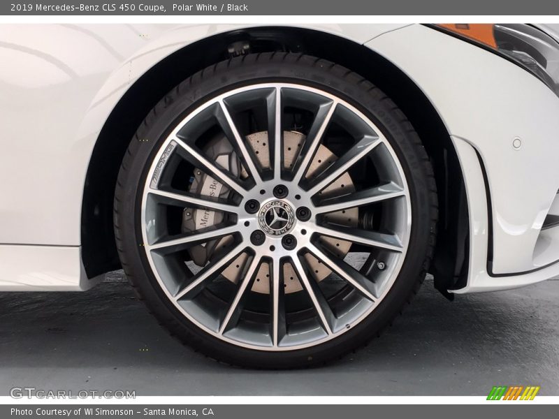 Polar White / Black 2019 Mercedes-Benz CLS 450 Coupe