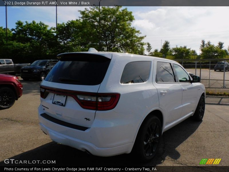 Vice White / Black 2021 Dodge Durango R/T AWD