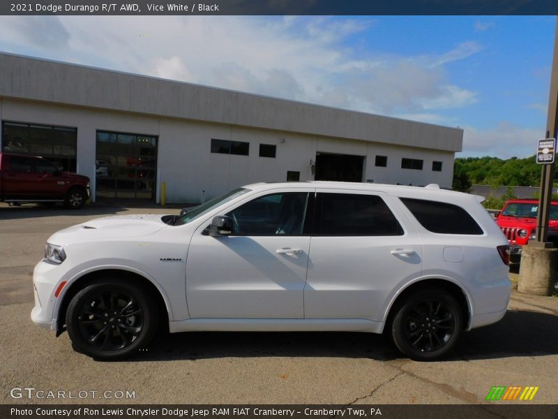 Vice White / Black 2021 Dodge Durango R/T AWD