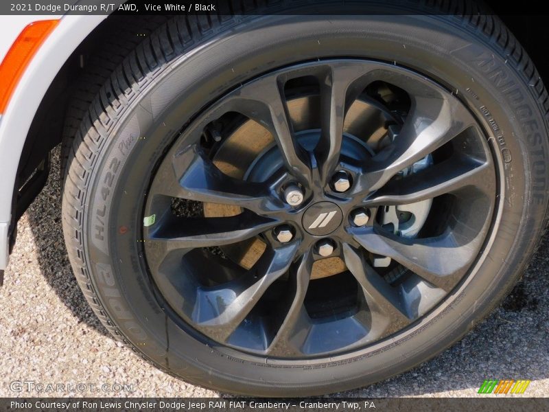 Vice White / Black 2021 Dodge Durango R/T AWD