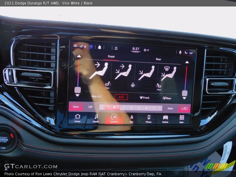 Vice White / Black 2021 Dodge Durango R/T AWD